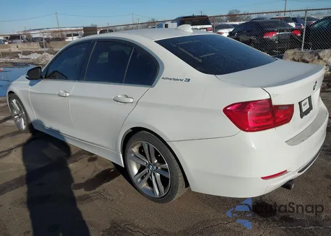 2014 BMW Activehybrid 3 from USA, damaged, VIN WBA3F9C56EF484555
